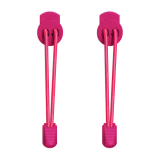 Hot pink elastik snørebånd